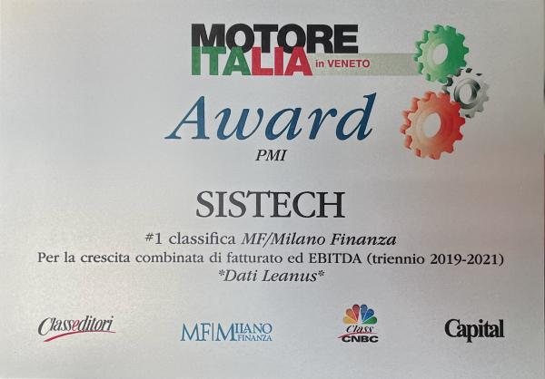 Premiazione Motore Italia in Veneto